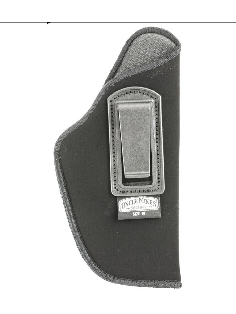 UNCLE MIKE'S Inside-The-Pants IWB SIZE 15 RH Open Style Holster 3.75-4.5" 89151